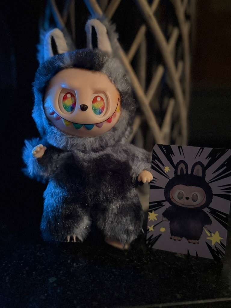 POP MART Labubu Grey V3 Secret ID Hidden Secret ID Grey Rare Labubus
