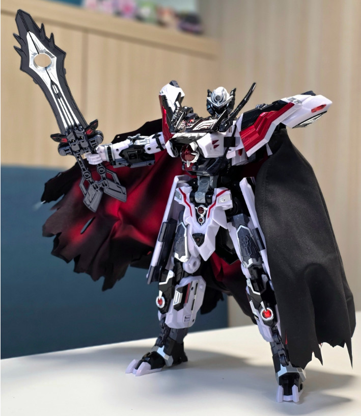 Metal Cardbot W TYRANT ZERO Transforming Train Robot K TOY Figure TyrantZero