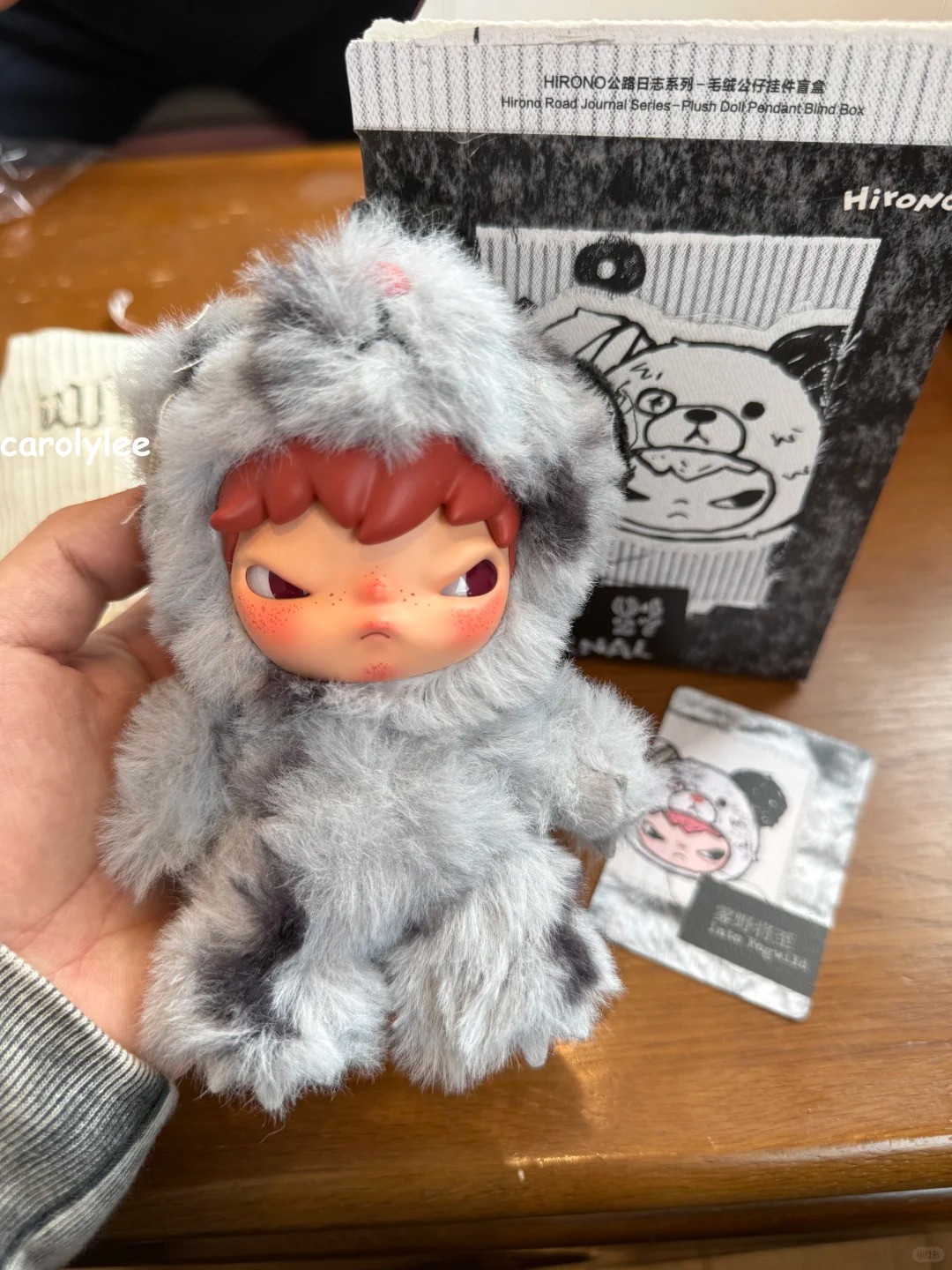 Authentic Hirono Road Journal Series Blind Box Plush Doll Gift Toys Hot