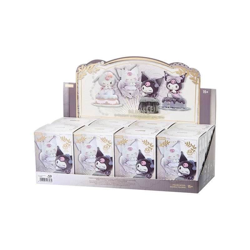 MINISO KUROMI Daylight & Moonlight Dreams Series Blind Box Figures Toy New Doll