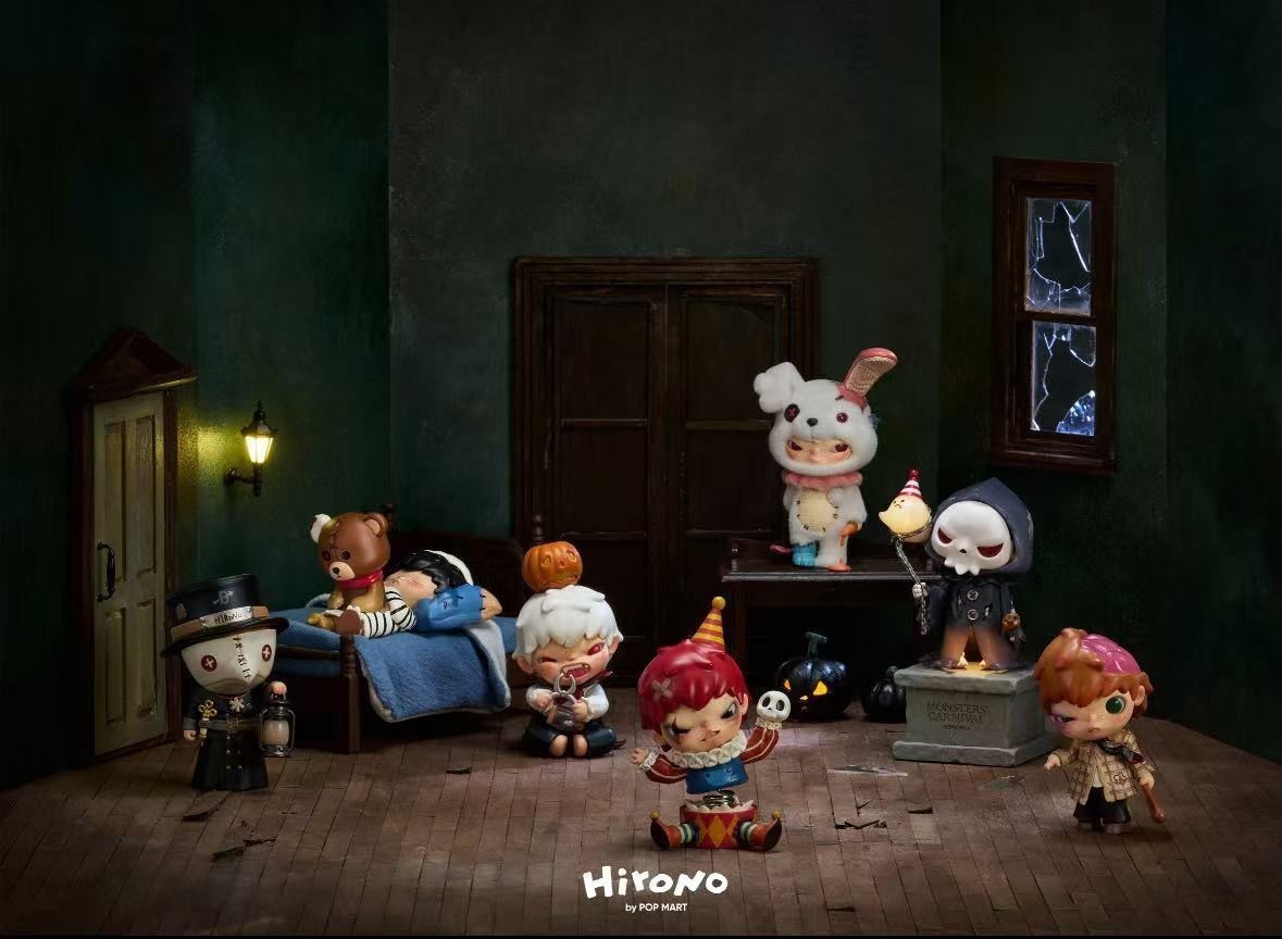 Hirono Monsters Carnival Series Confirmed Figures Blind Box Halloween Gift