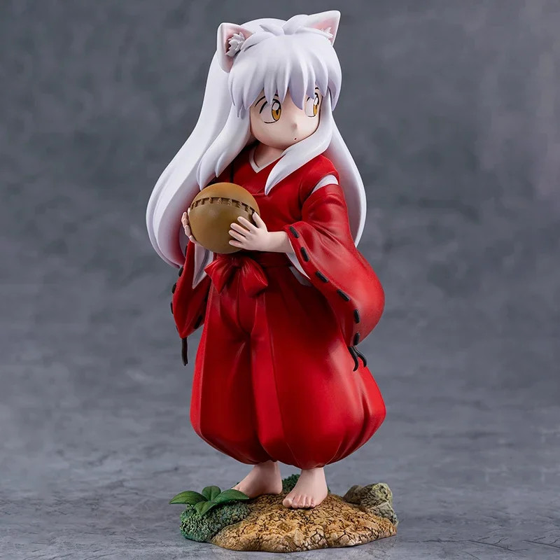 Inuyasha Sesshoumaru Anime Figure PVC Action Figurine Cute Standing Model Collec