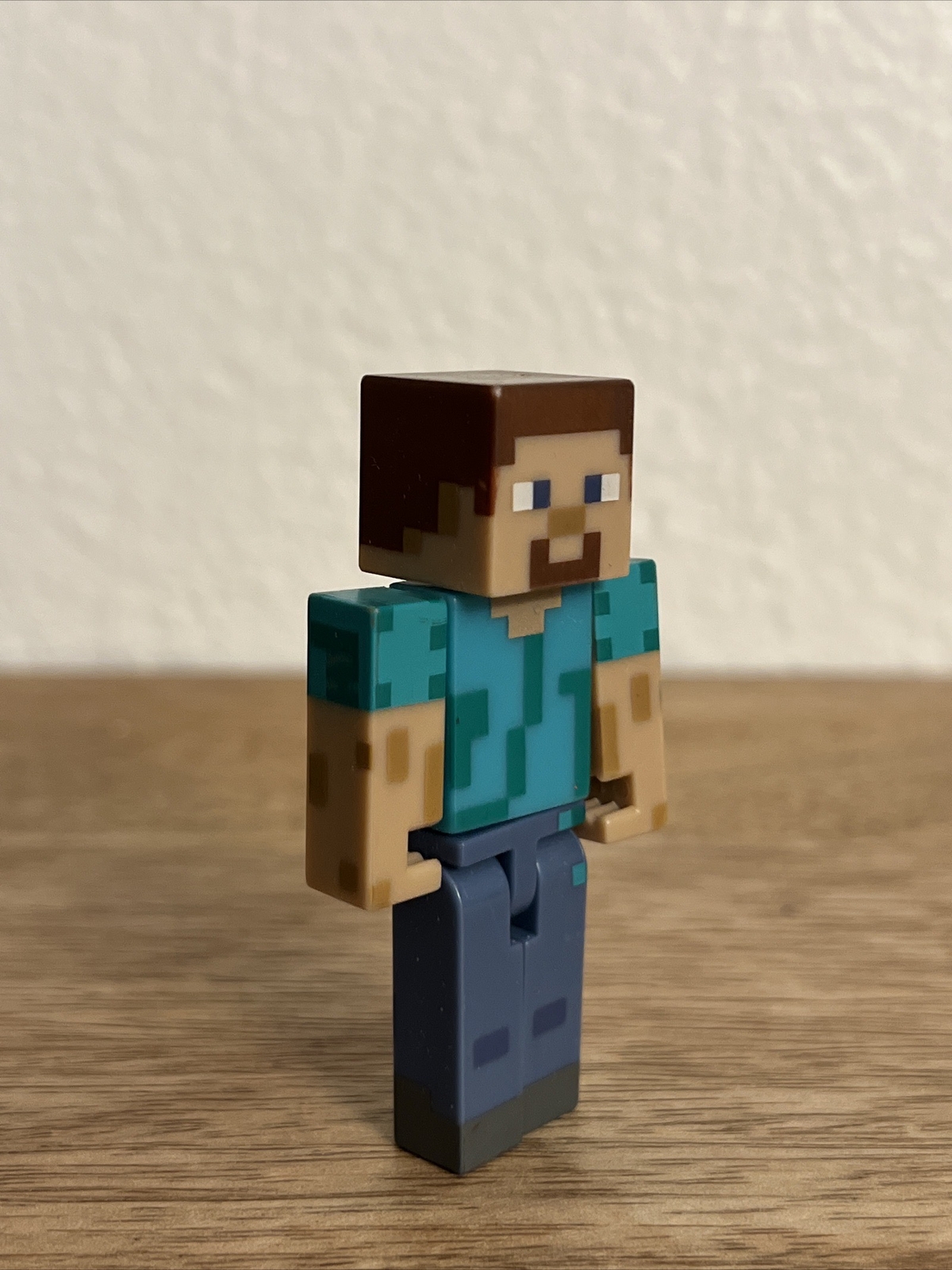 Minecraft Steve Video Game 3” Action Figure Abs Plastic Toy