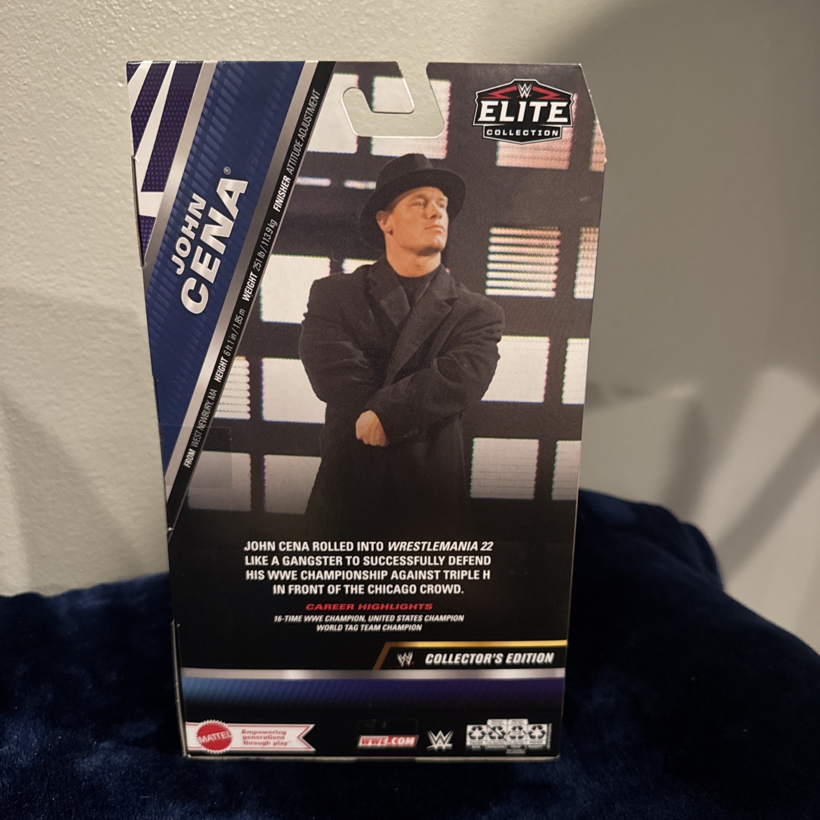 WWE Elite John Cena Collector’s Edition Wrestling Figure 2025 WWF WOW! 🔥