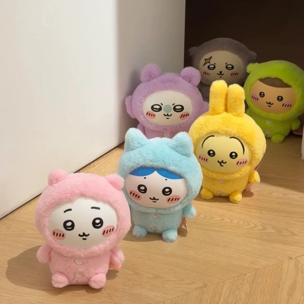 MINISO Chiikawa Pajamas Face Changing Confirmed Blind Box Keychain Vinyl Figure