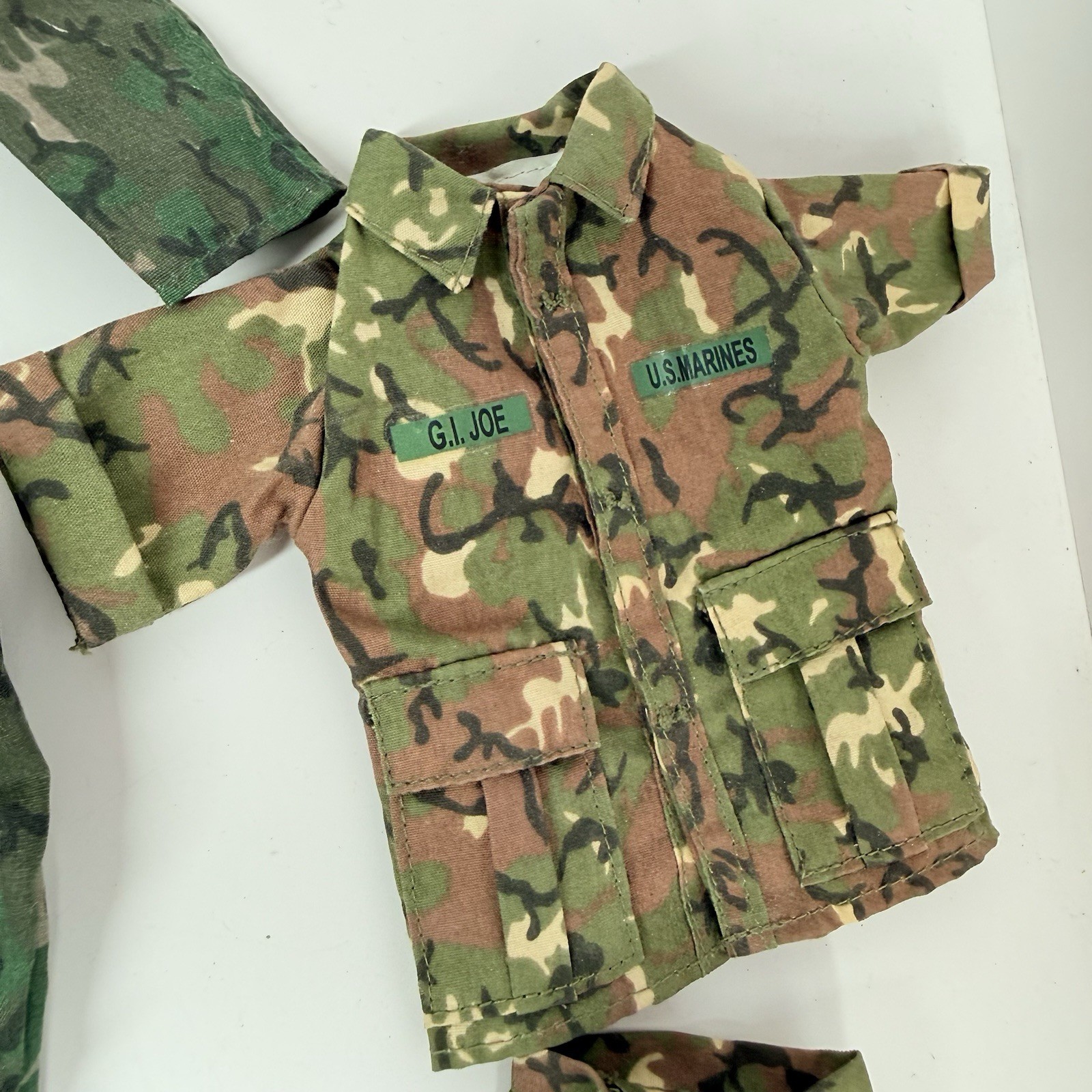 Lot Of 1/6 GI Joe Camouflage Uniform Marines Army 12” Figures