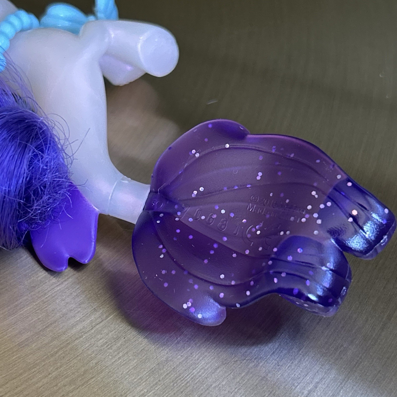 My Little Pony «RARITY» PEARLY Sea pony Movie (2017) Brushables G4 FIM