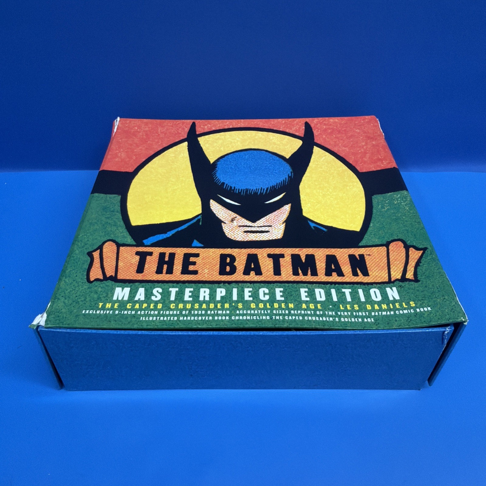 Batman Masterpiece Edition Box Set Figure Comic Book Hardcover Book Complete