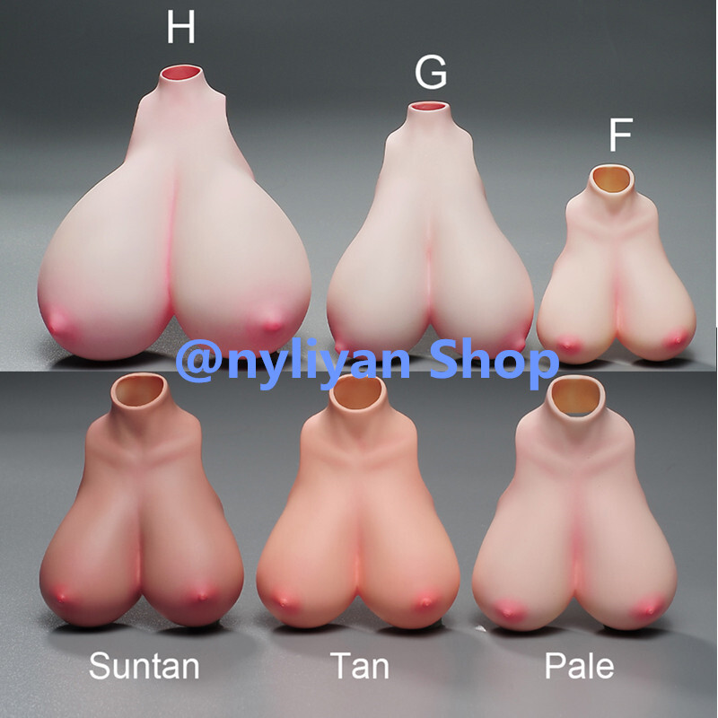 1/6 Female Big Huge Breast Cover Replacement Model For 12»PH TBL Figure Body
