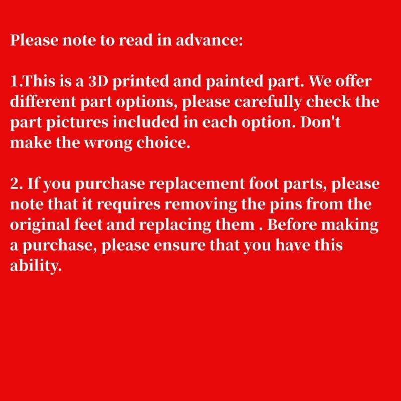 3D DIY Wings / Foot Upgrade Kit For Legacy/TL-EX Armada Starcream Accessories