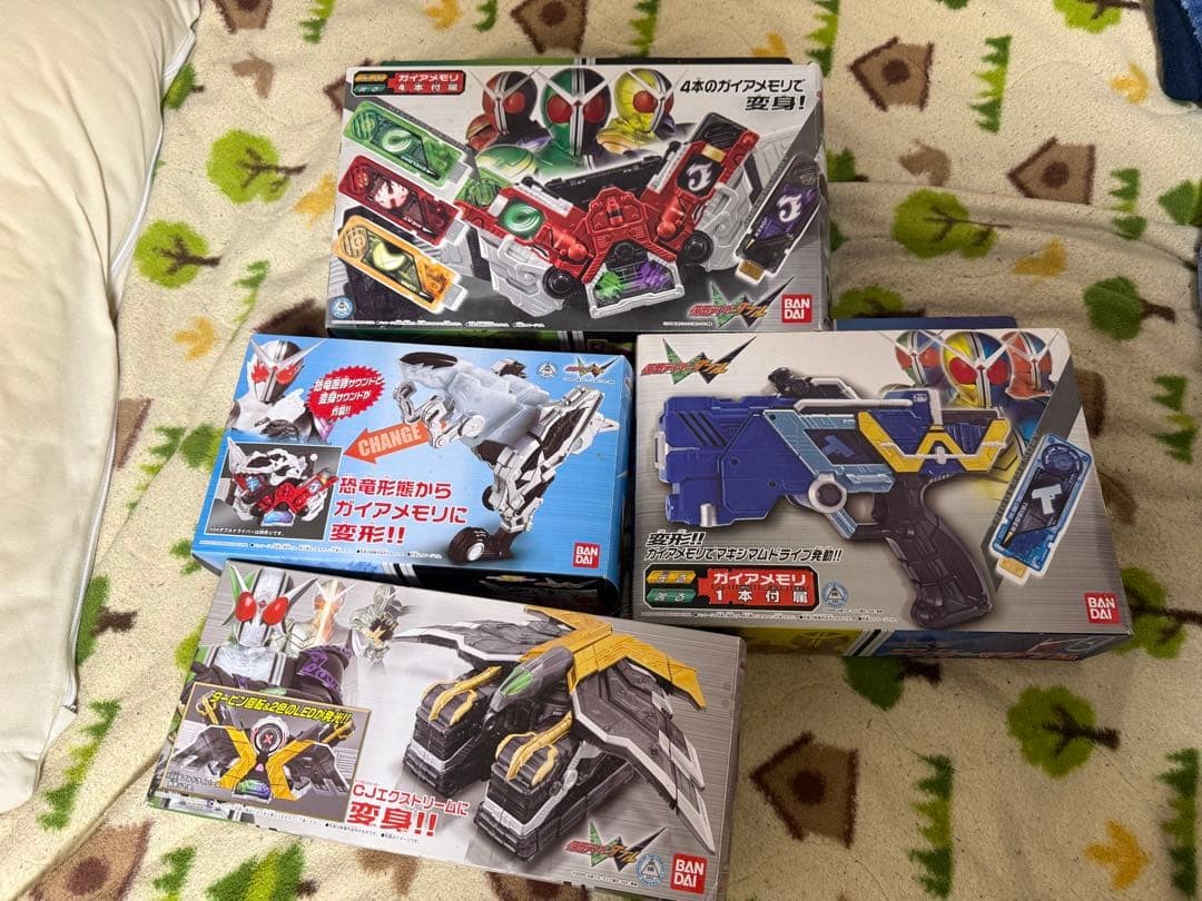 Bandai Kamen Rider W Transform Belt Set Multicolor Deluxe Voice Authentic
