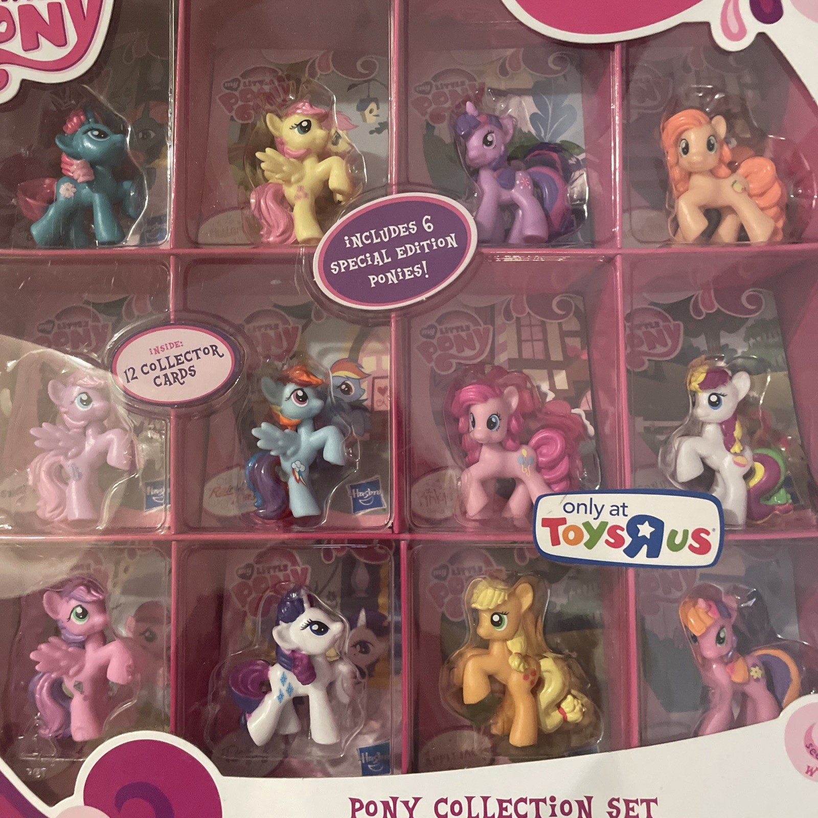 My Little Pony 12 Figure Pony Collection Set 2011 Rare Toys R Us Exclusive