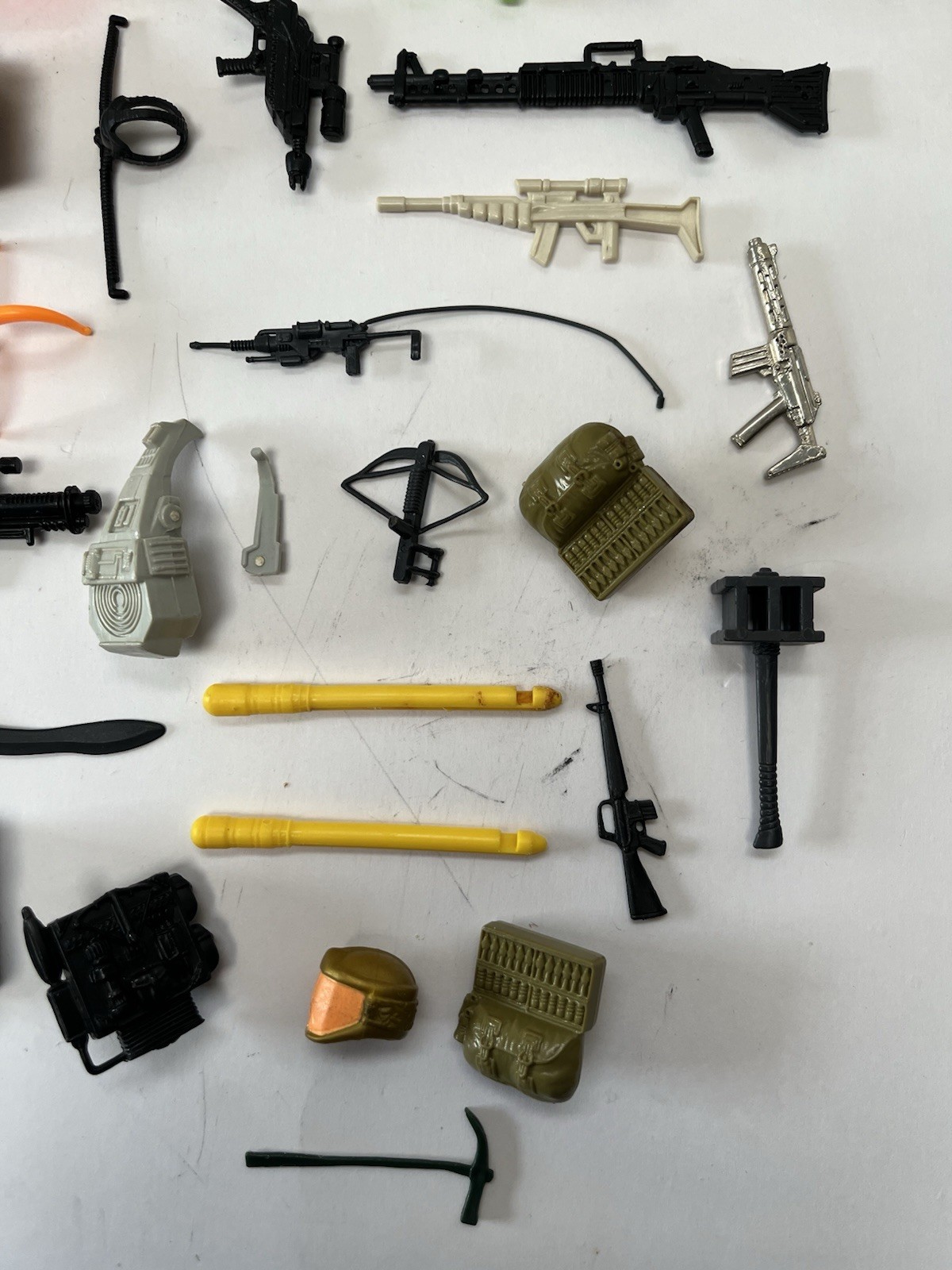 💥GI JOE 80s 90s ARAH 30 Piece Weapons Accessories Lot Hasbro LOOK 1 Day Ship!👍