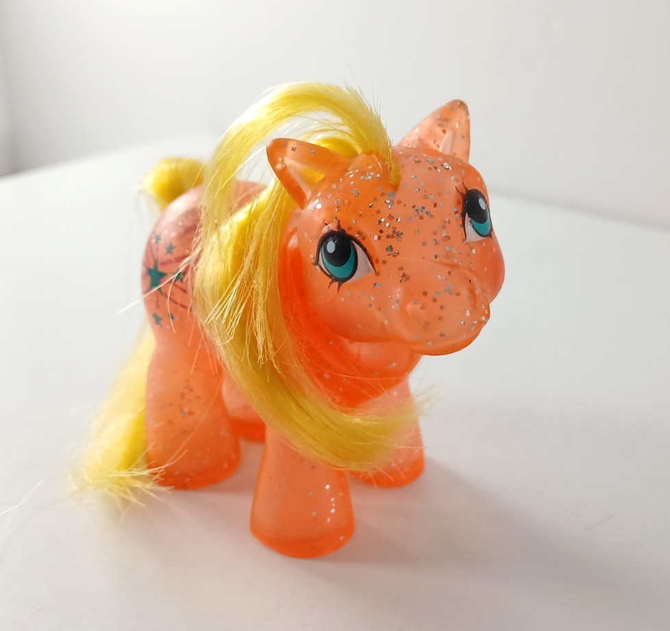 Vintage 1984 My Little Pony SPARKLE BABY STARFLOWER G1 Toy Figure HASBRO Clean!