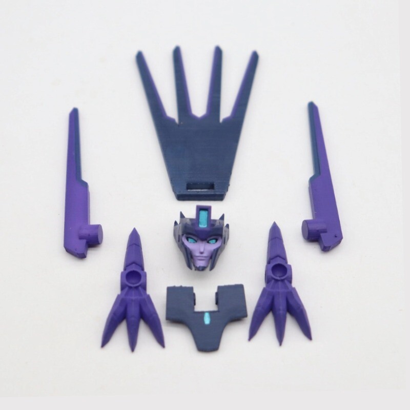 3D DIY Arm Blade Tail Claw Head Upgrade Kit For Legacy United STAR RAIDER FILCH
