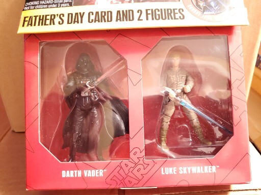2007 STAR WARS Darth Vader & Luke Skywalker 30th Anniversary Father’s Day 2-Pack