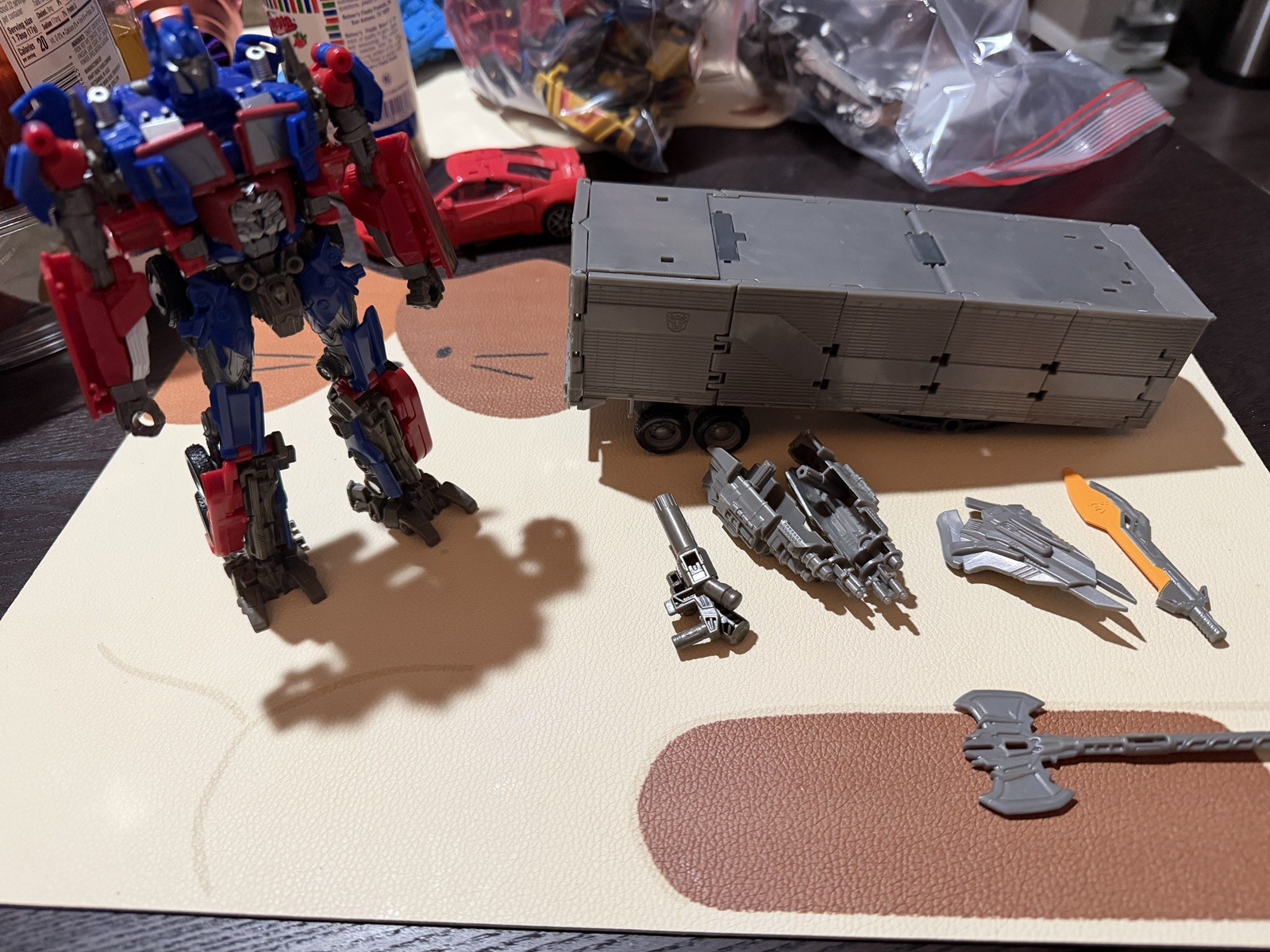 Transformers Studio Series Jetwing Optimus Prime complete SS-44 DOTM Movie