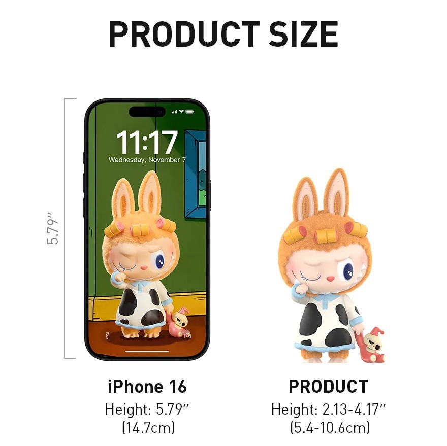 POP MART Labubu The Monsters 1:00 A.M. Series Confirmed Blind Box Figure Doll