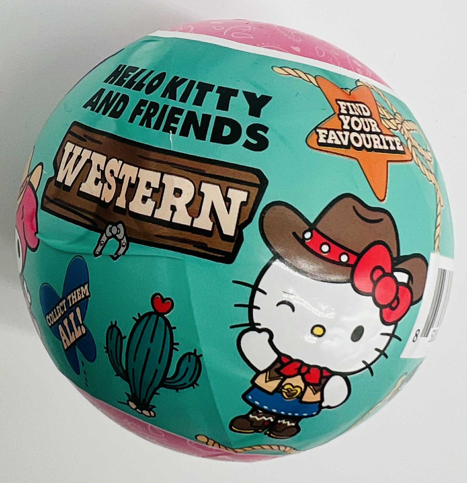 4x Hello Kitty Kuromi Western Blind Ball Figure New Official Exclusive Sealed