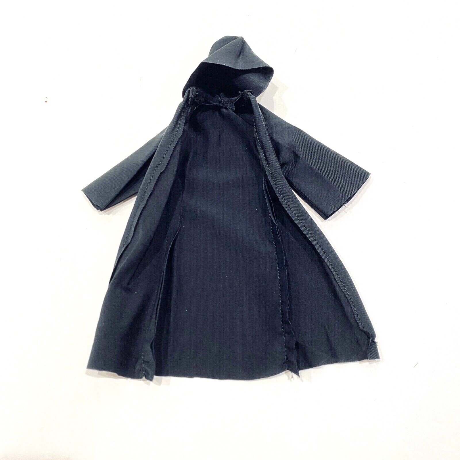SU-R-BK: 1/12 scale Black Wired Fabric Robe for 6″ Star Wars Figure
