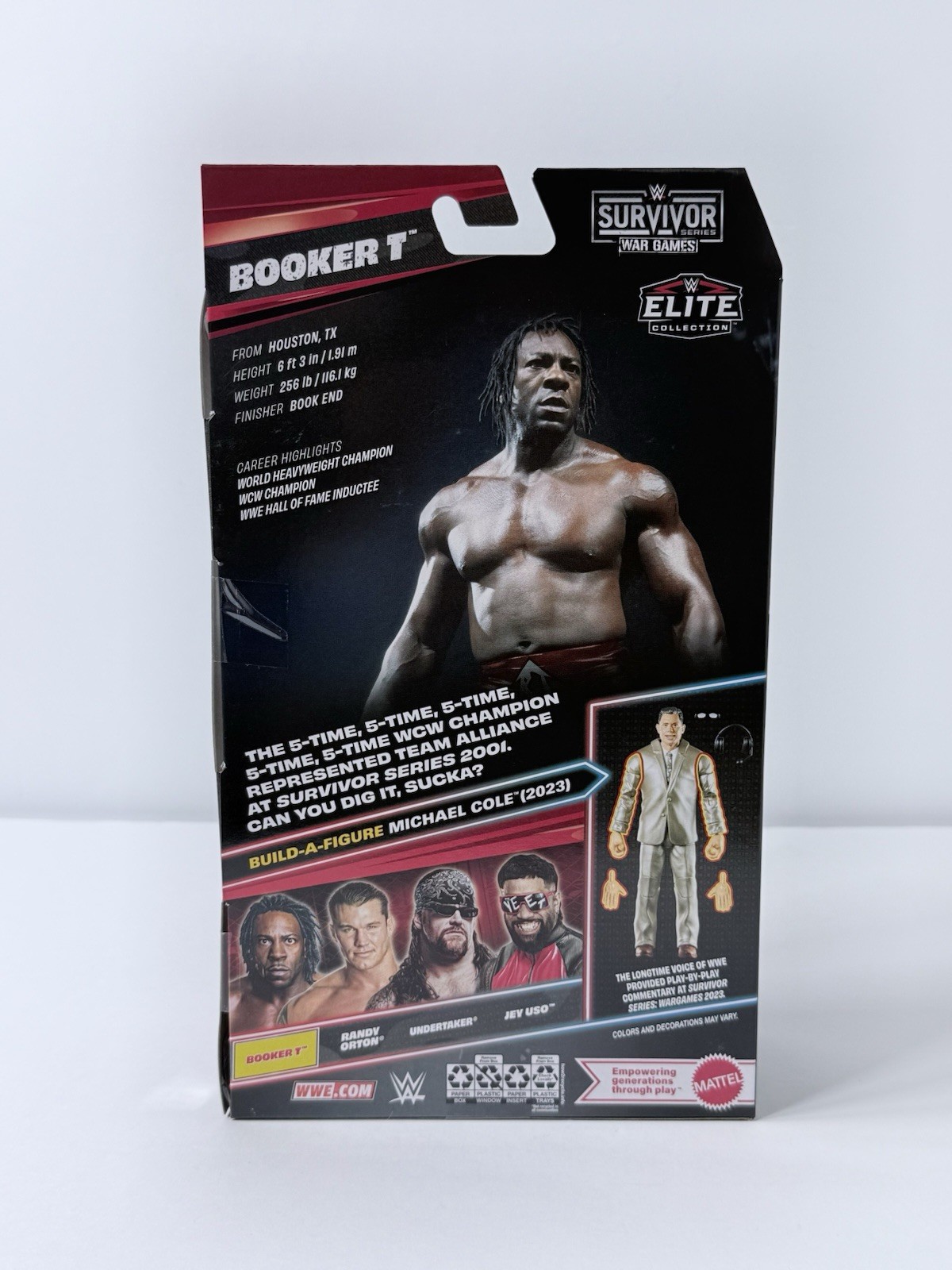 WWE Elite Survivor Series 2026 Complete Set of 4 Mattel Michael Cole BAF