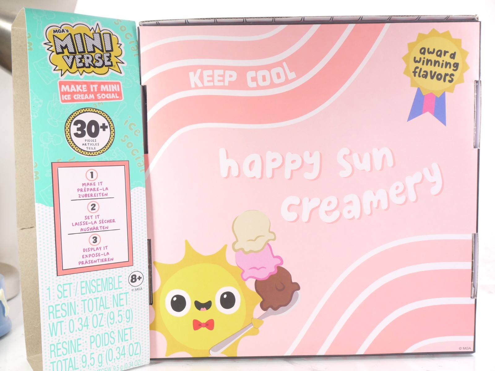 MGA’s Miniverse Make It Mini Ice Cream Social BRAND NEW! FREE SHIPPING(30+ piece
