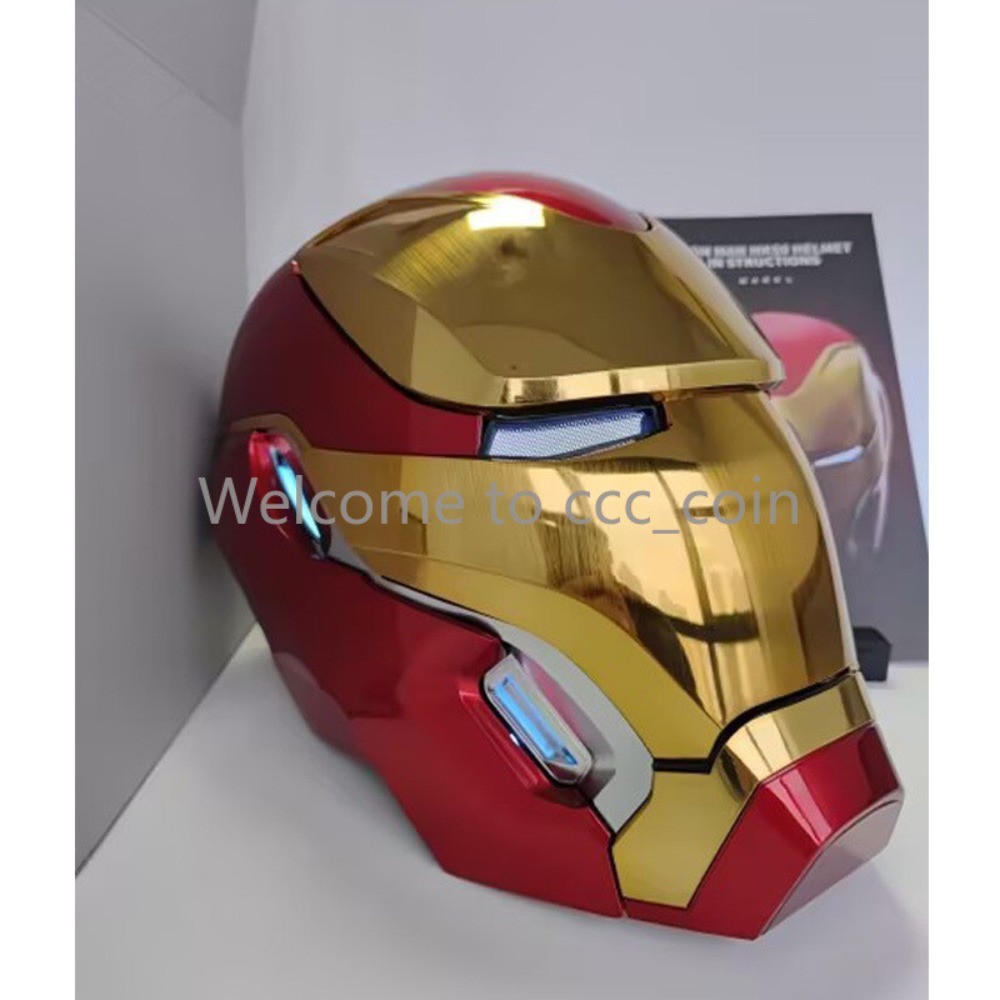 Friday Iron Man MK50 Helmet 1/1 Wearable COS Remote Touch Voice Control Gift NEW