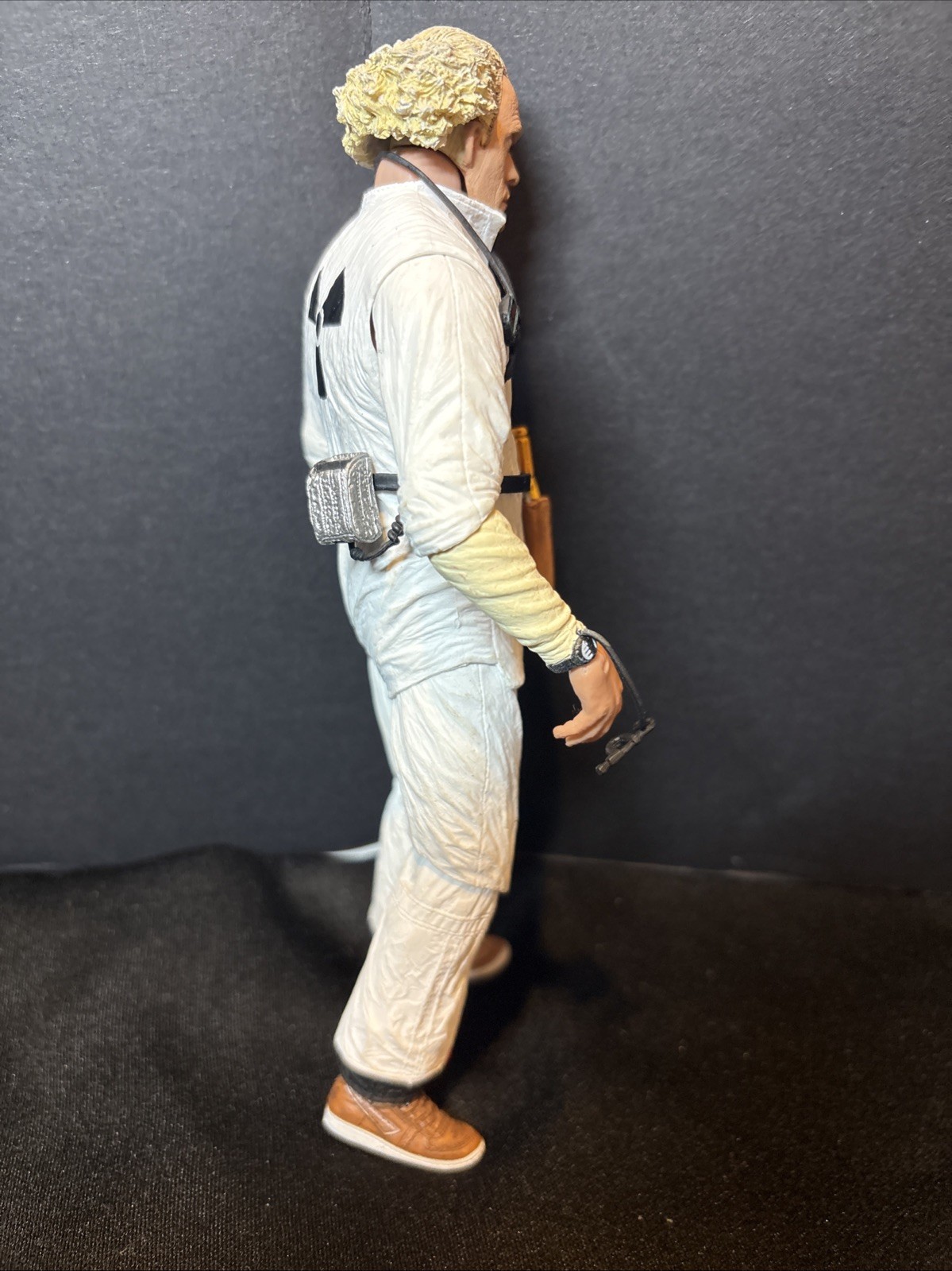 NECA Ultimate Back to the Future Doc BrownHazmat Suit Loose Great Condition