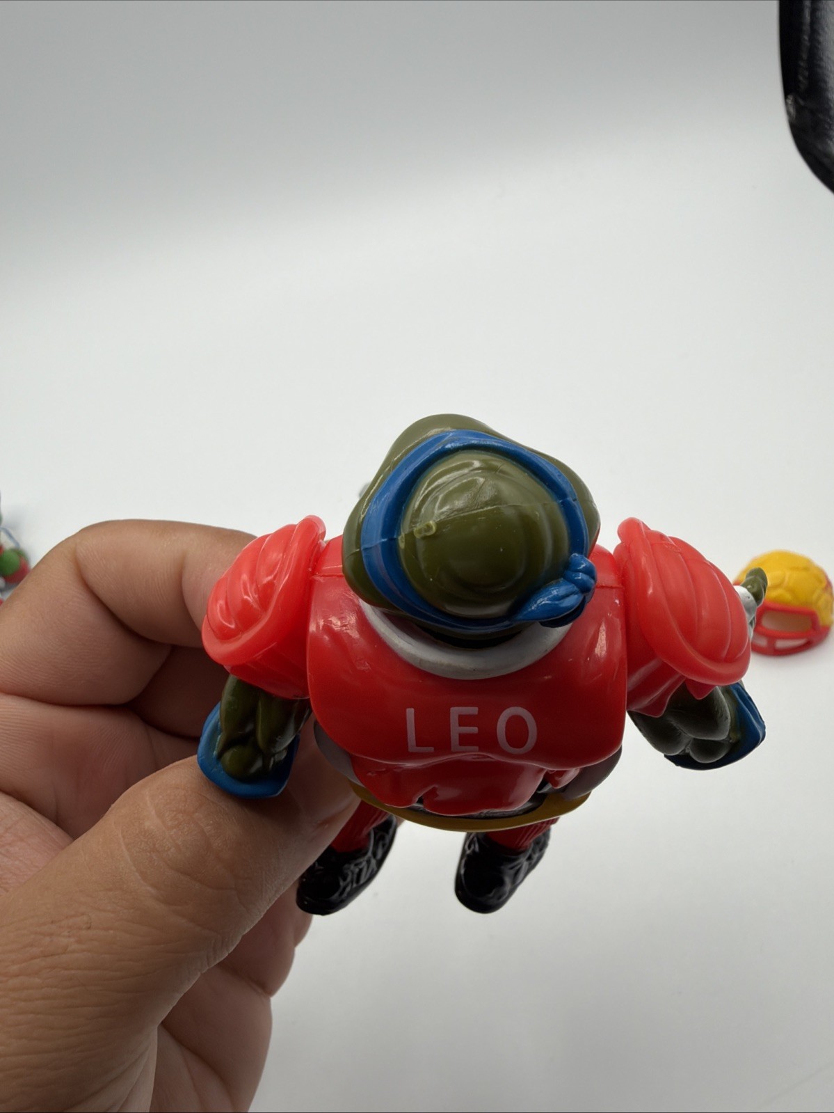 Playmates 1991 TMNT Sewer Sports Lot Leo Mikey Ralph Football Baseball