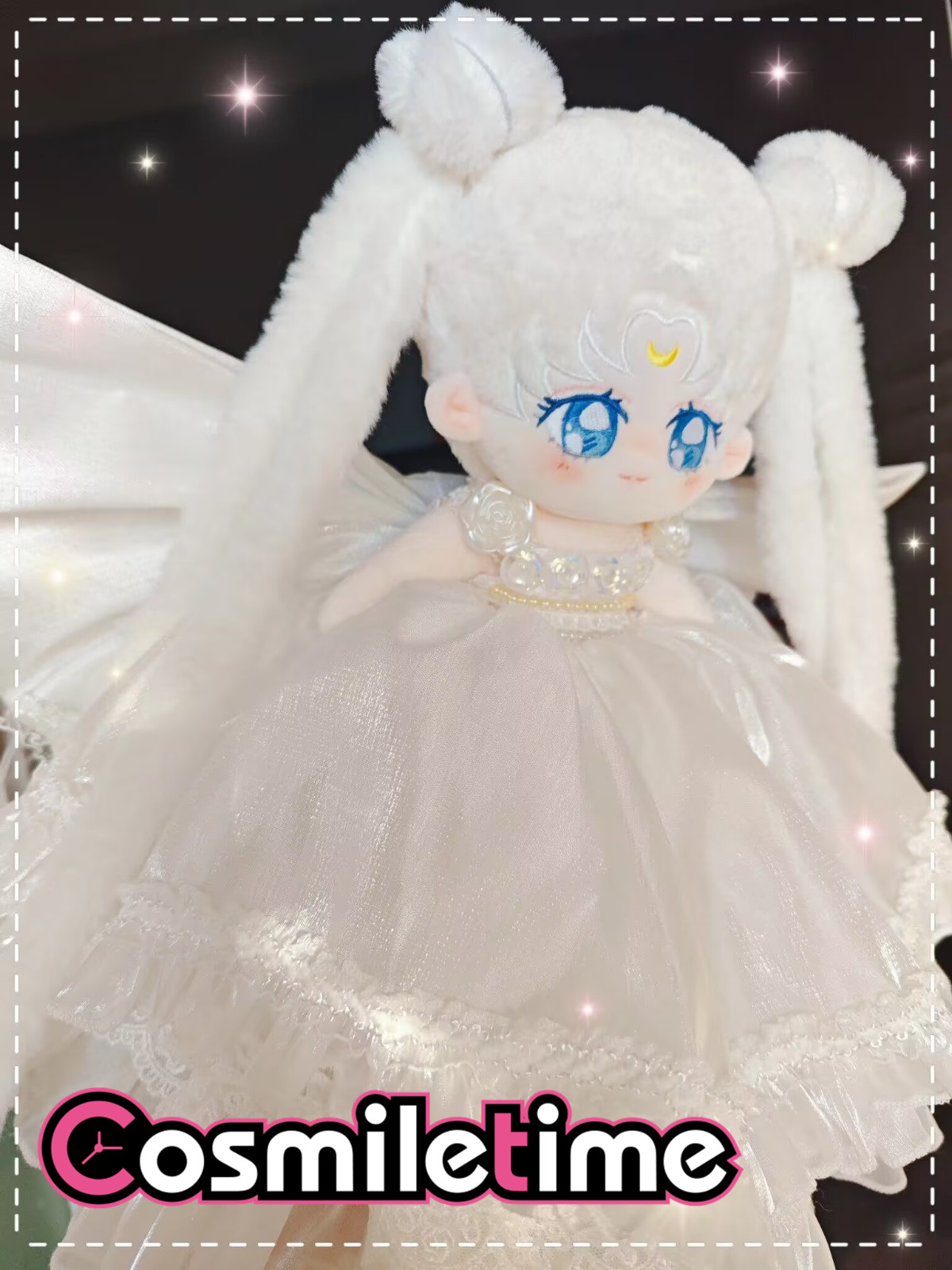 Sailor Moon Princess Serenity 30cm Plush Doll Stuffed Pillow Dress Up Anime YZ