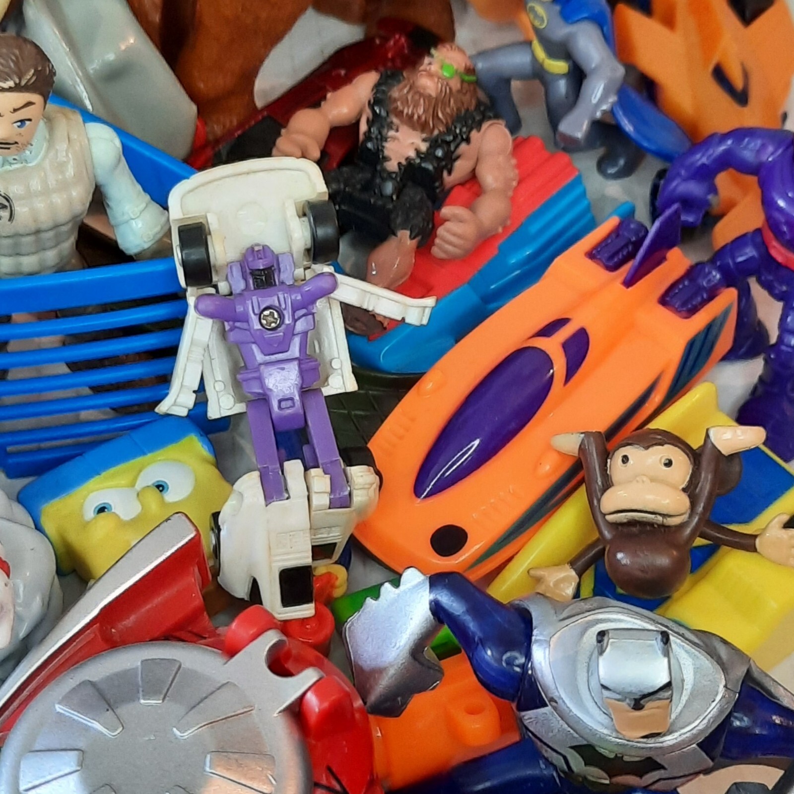 Boys Toy Wholesale Bundle Lot Batman Figures Kids Cars Junk Drawer TV Movie GAME