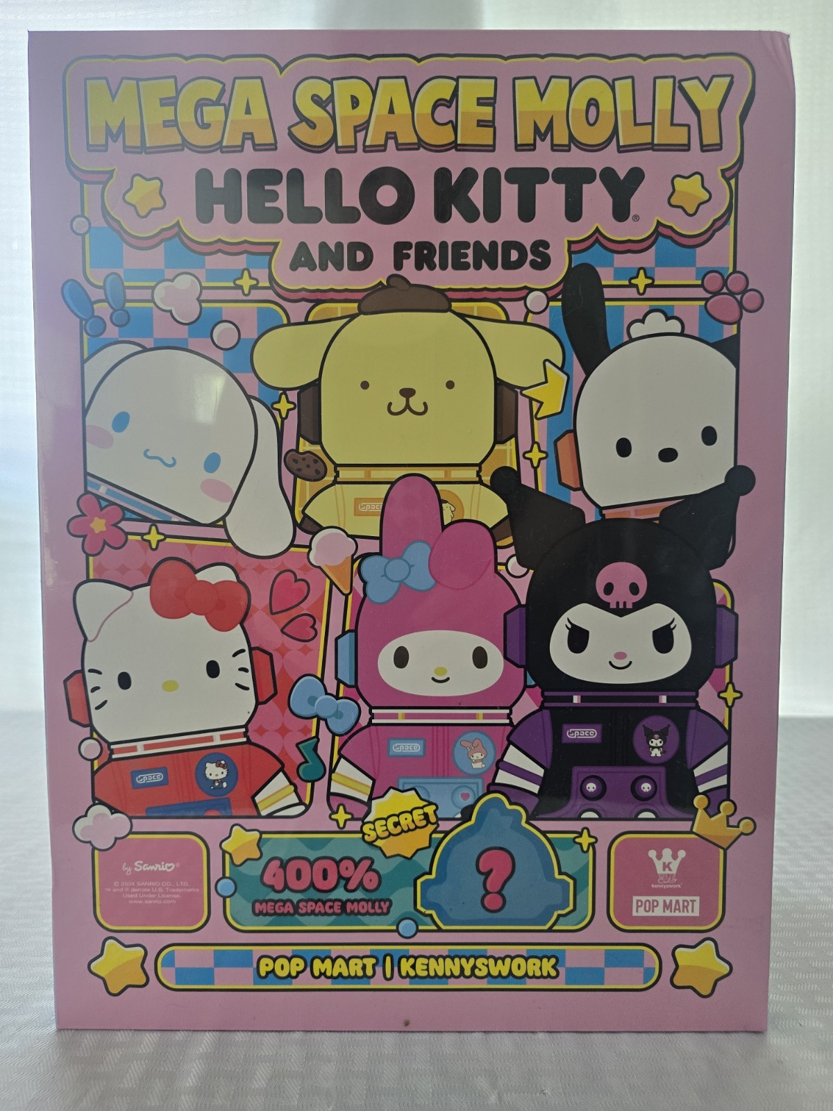 POP MART Mega Space Molly 400% x Sanrio: HELLO KITTY *confirmed | Authentic |US