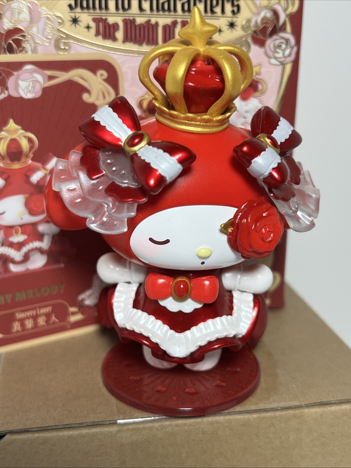Top Toy Sanrio Might of the Rose My Melody 4” Vinyl Figure New