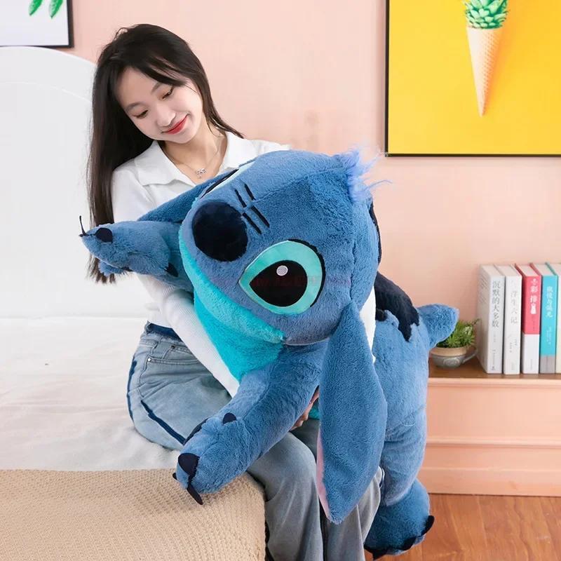 45/60/80cm Stitch Doll Plush Toys Lilo&stitch Plush Stuffed Doll Soft Pil