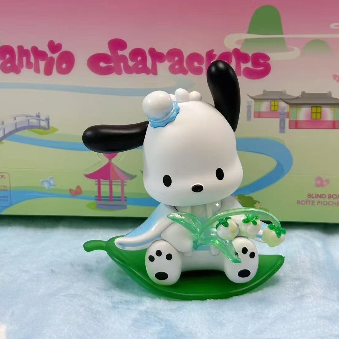 MINISO Sanrio New Rhyme Flower Clothes Series Blind Box Confirmed Art Figure