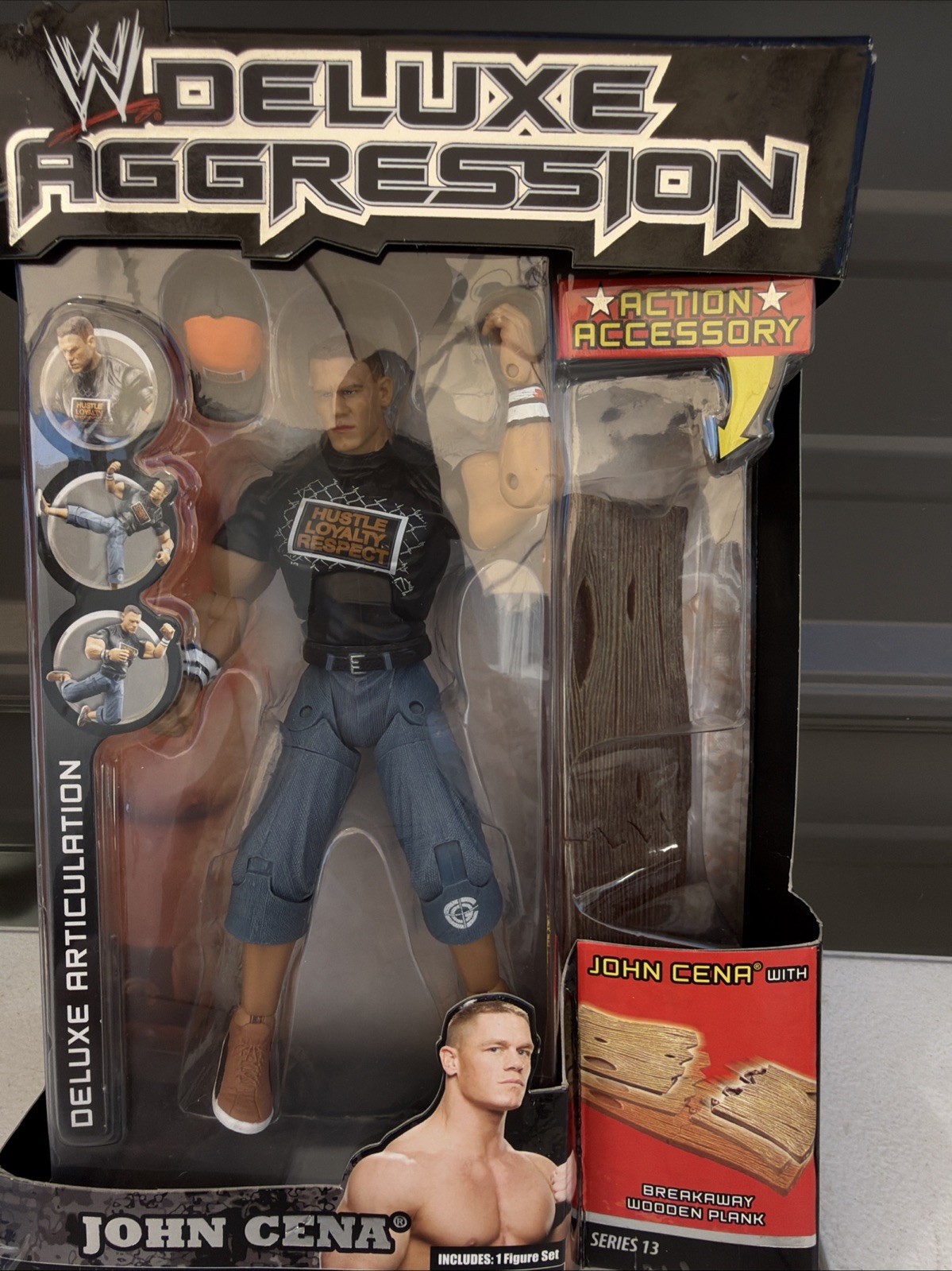 2008 Wwe Deluxe Aggression John Cena Action Figure Series 13