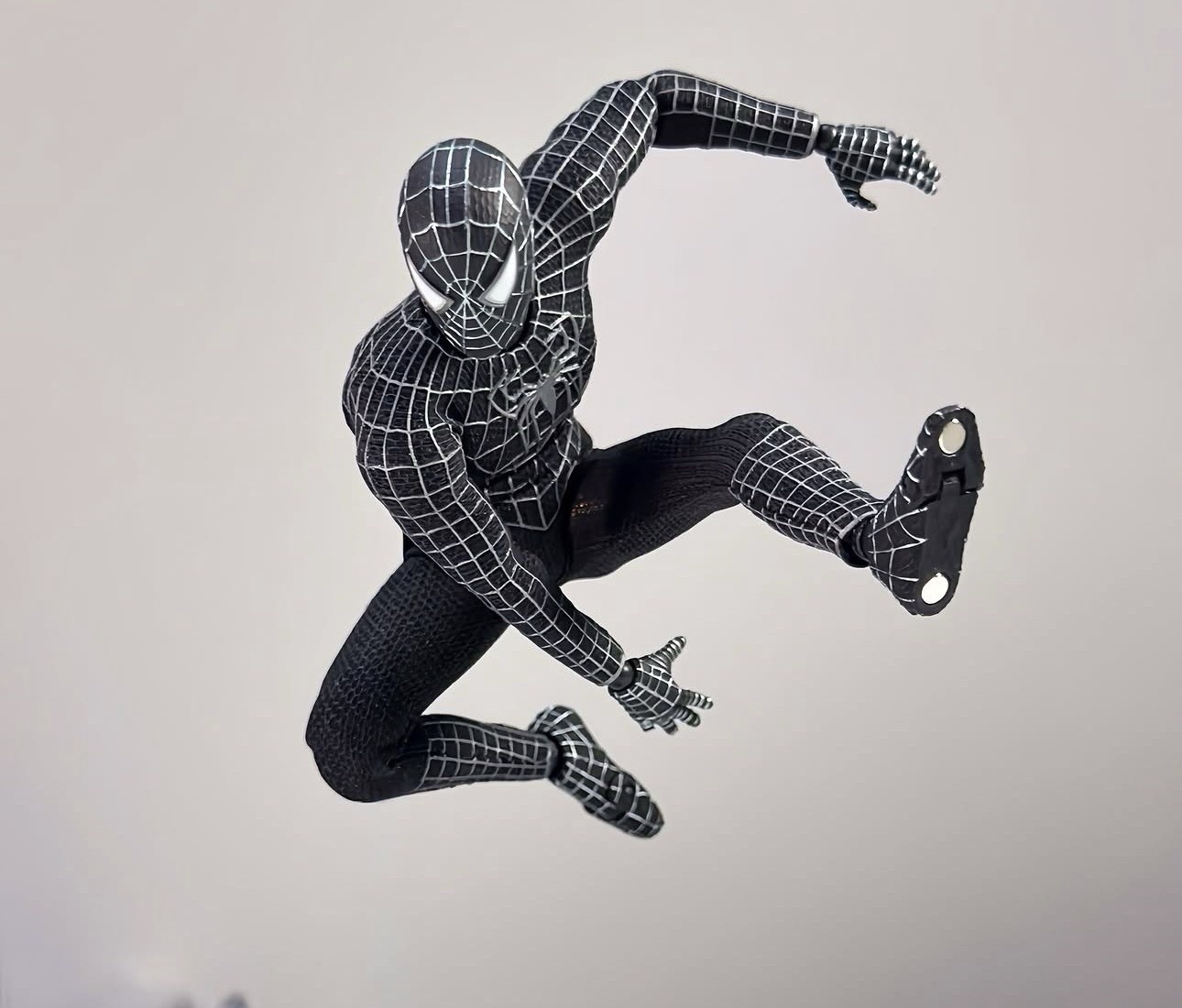 WELIKE TOYS Marvel 1/12 WLT04 Web Slinger Symbiote Spiderman Black Ver. New!