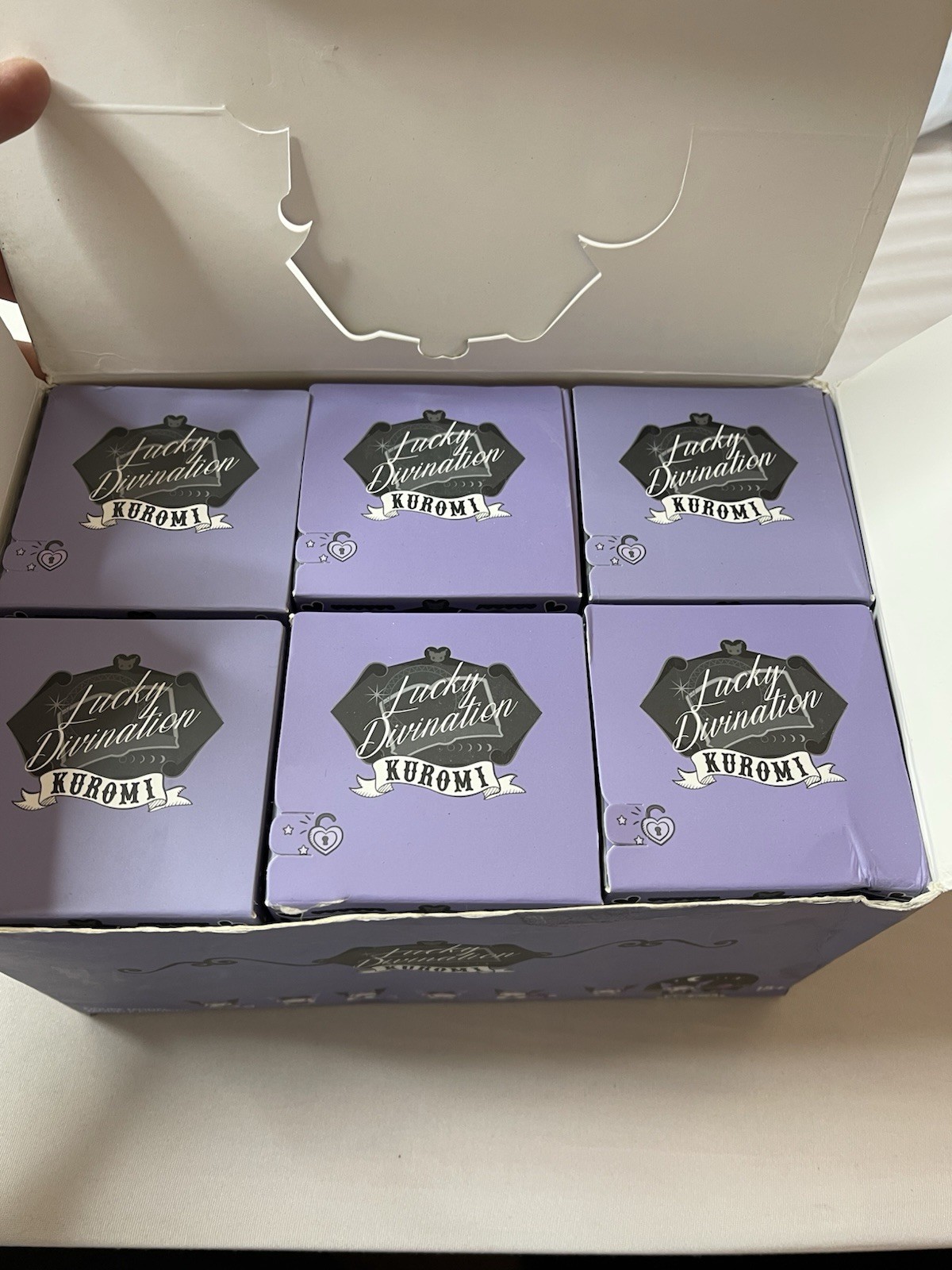 Kuromi Lucky Divination Blind Box Complte Set Box ( 6 Pieces )