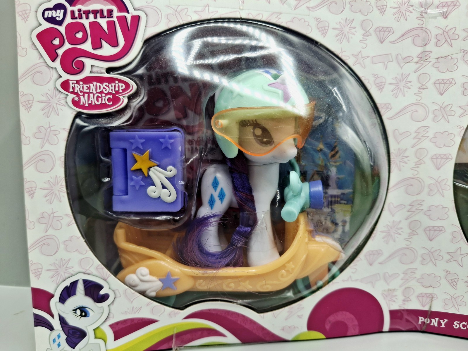 My Little Pony G4 Rarity And Daisy Dreams Pony Scooter Friends NEW FIM MLP