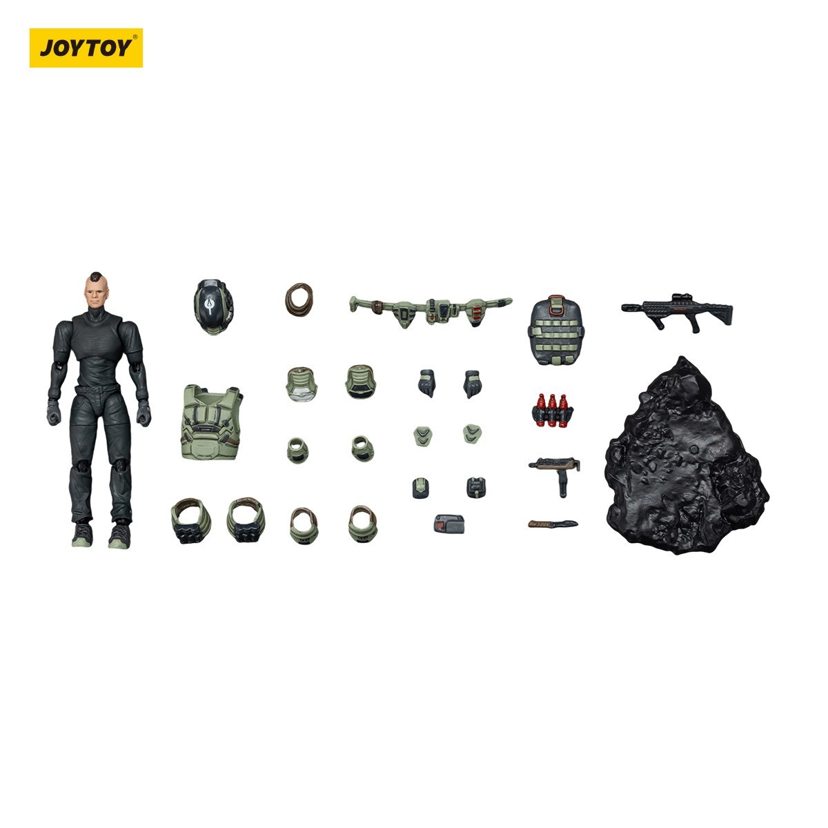 JOYTOY 1:25 action figures Army Steel Ride Corps Assaulter Marco 3in toys