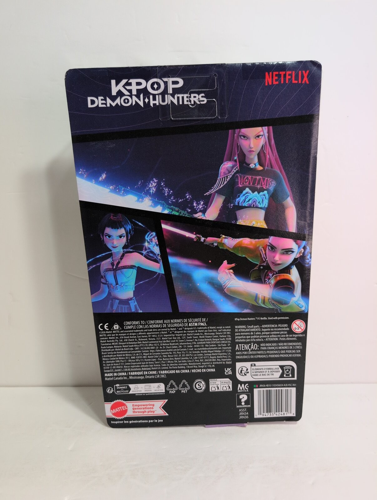 KPop Demon Hunters Huntrix Mira Doll HUNTR/X Mattel In Hand