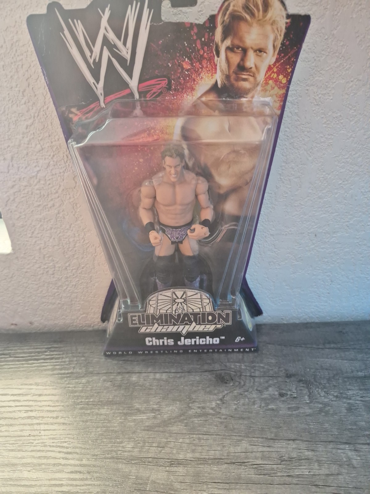 2010 Mattel WWE Elimination Chamber Chris Jericho Action Figure New in box