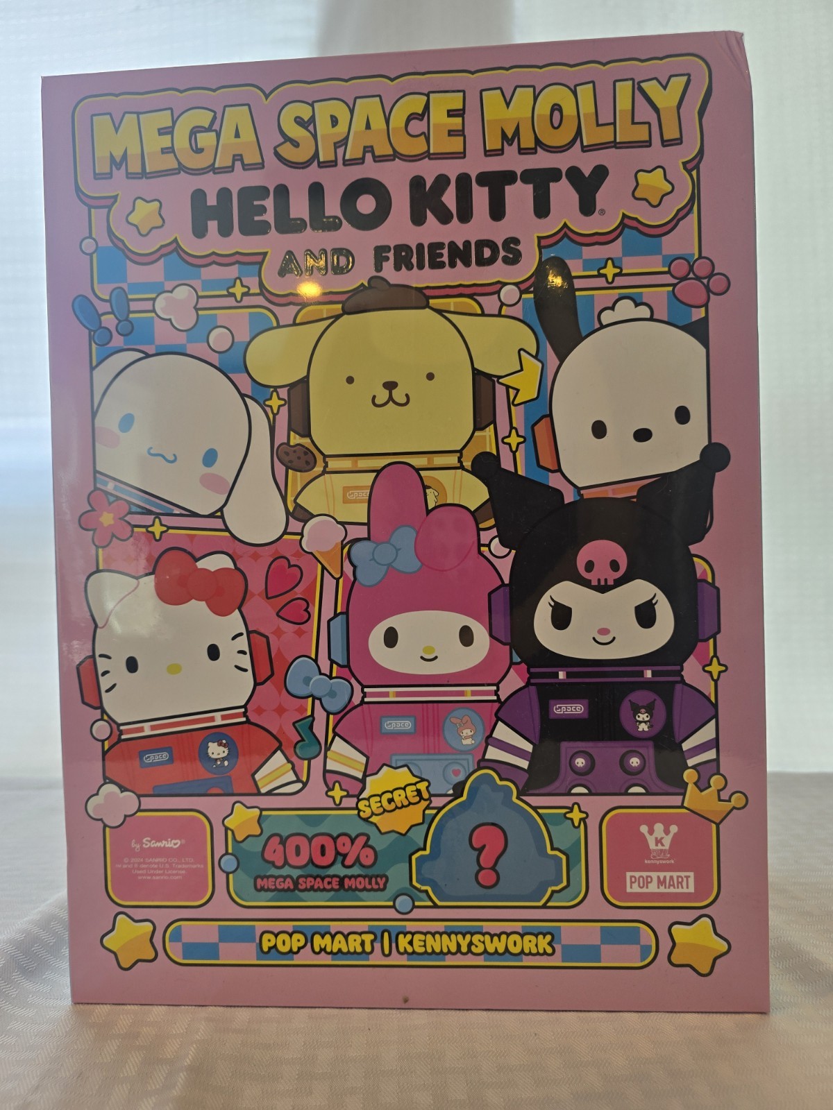 POP MART Mega Space Molly 400% x Sanrio: HELLO KITTY *confirmed | Authentic |US