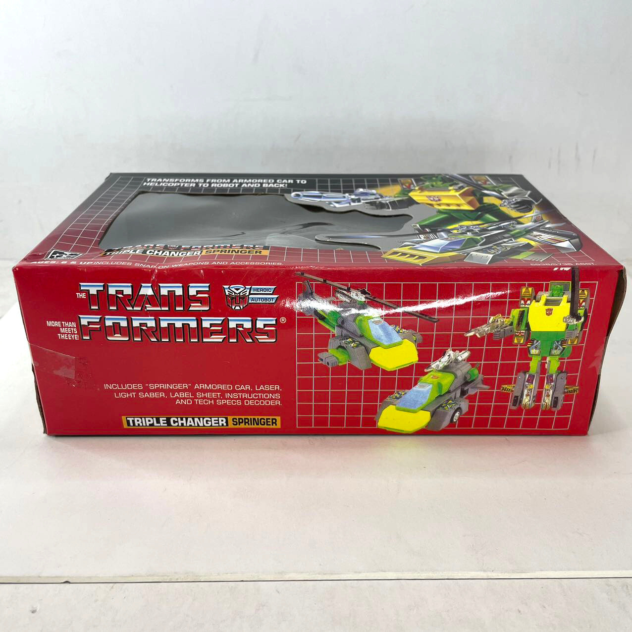 Transformers G1 Autobot Triple Changer Springer Transforming Toy K.O.Version NEW
