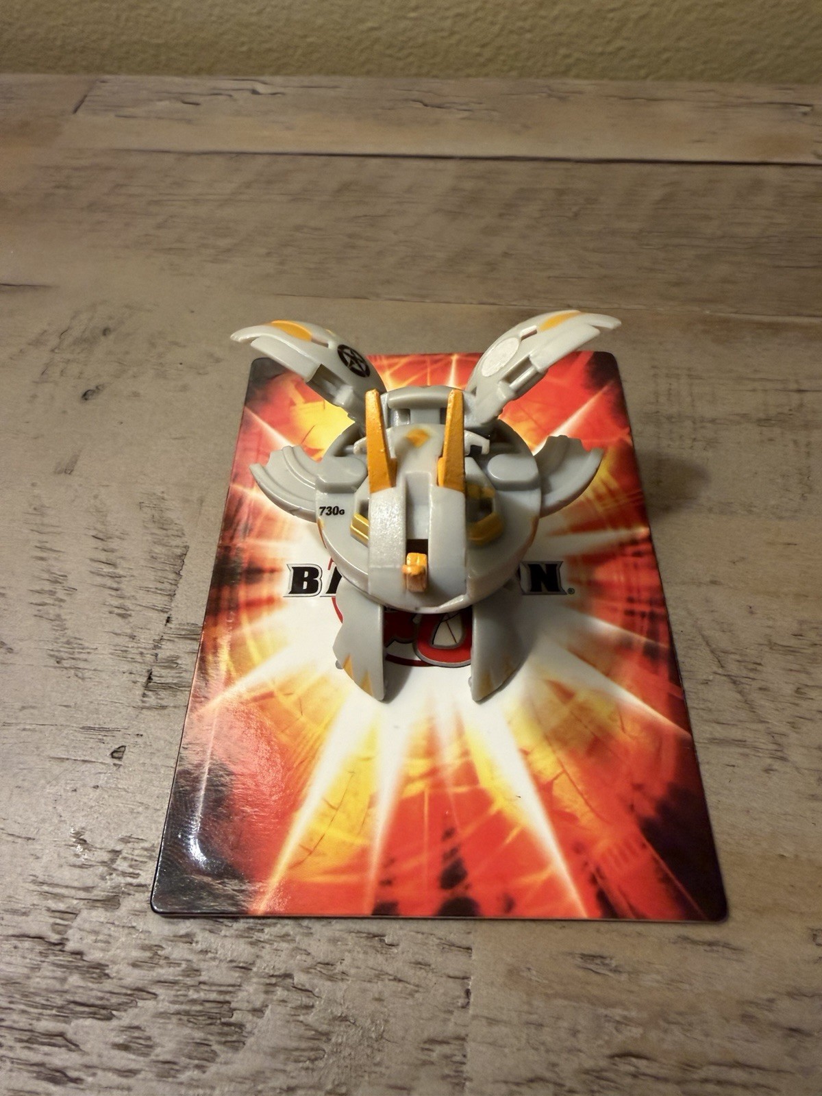 RARE Bakugan Gray Haos Neo Dragonoid BakuLegacy Series 730G (card not included)