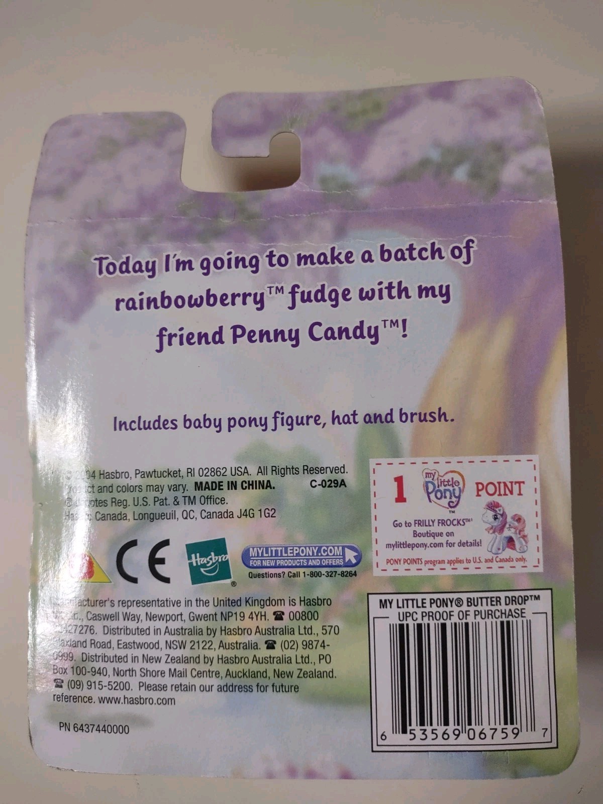 My Little Pony Butter Drop G3 New In Box Target Exclusive