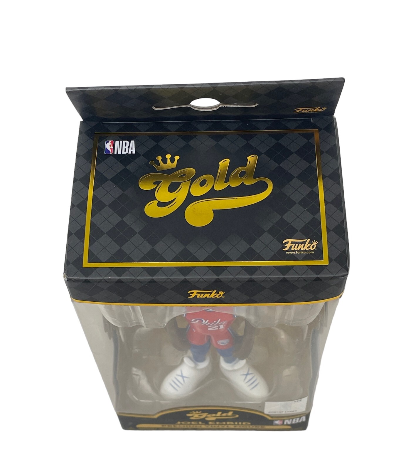 New Funko Gold Premium Joel Embiid 5 Inch NBA Vinyl Figure