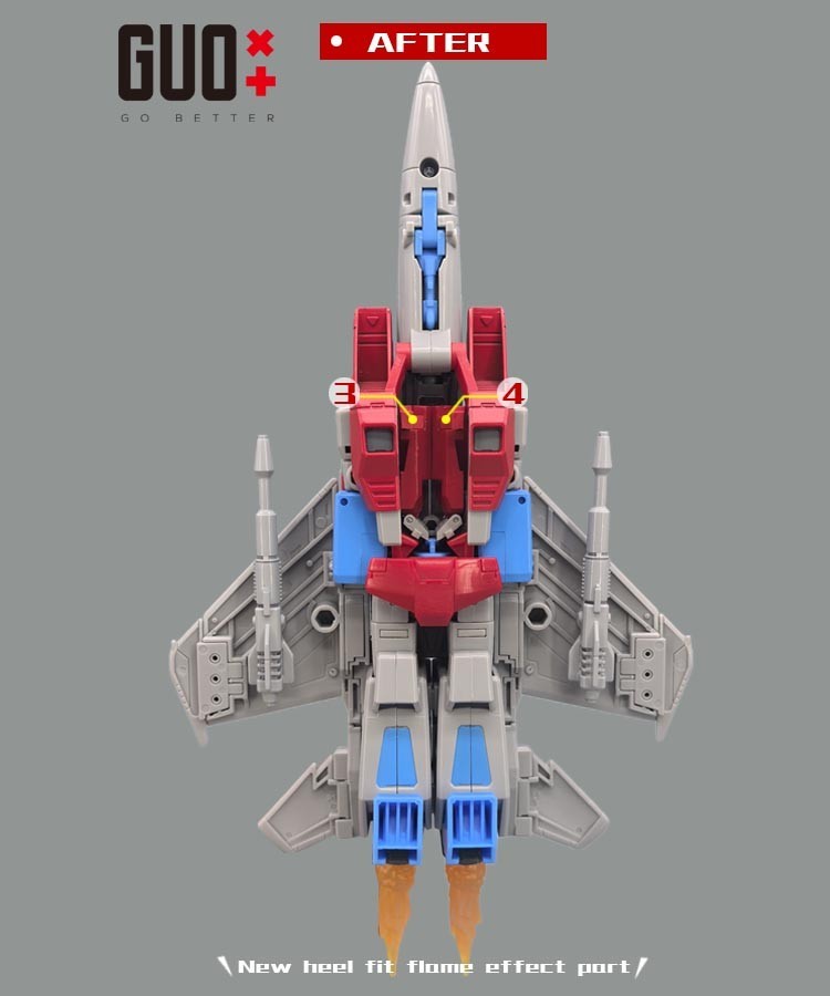Gobetter studio GB-1170 upgrade kits for SS86 Starscream,in stock
