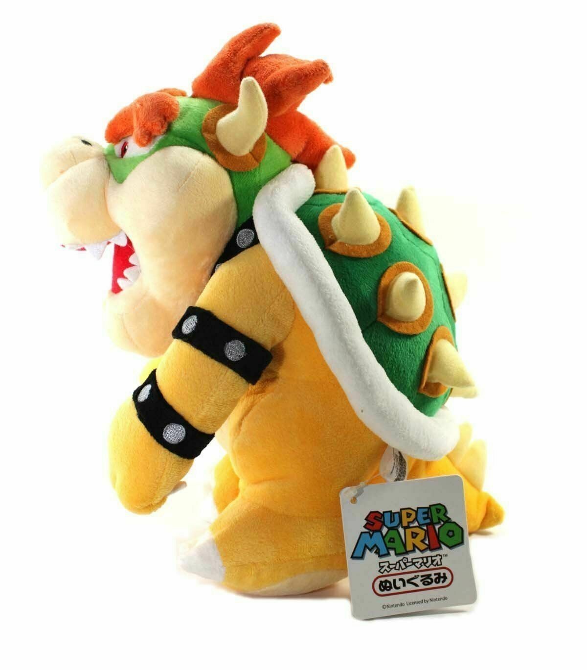 Super Mario bros 9″ Bowser Paint brush Jr stuffed plush Figure koopa toy