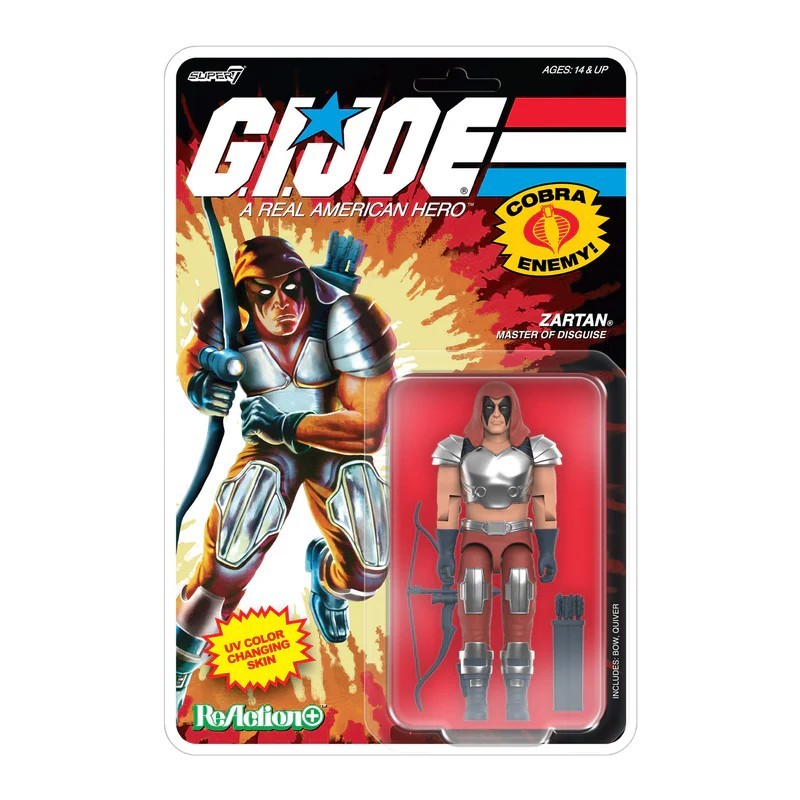 G.I. Joe Zartan Super7 Reaction Action Figure